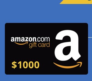 $1,000 Amazon Gift Card Contest