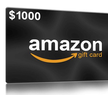 $1,000 Amazon Giveaway