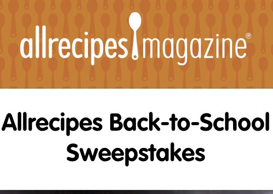 $1,000 Back To School Sweepstakes