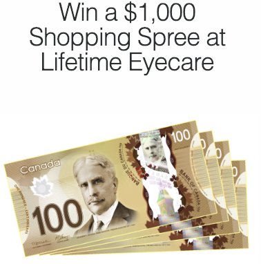 $1,000 Shopping Spree Contest