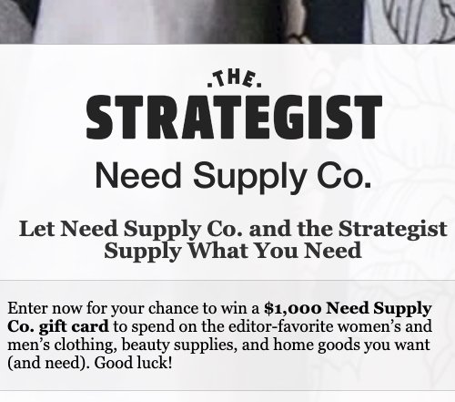 $1,000 Supply What You Need