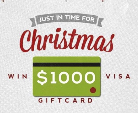 $1,000 Visa Giveaway