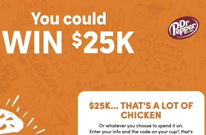 $1,319,255 Popeyes Sweepstakes