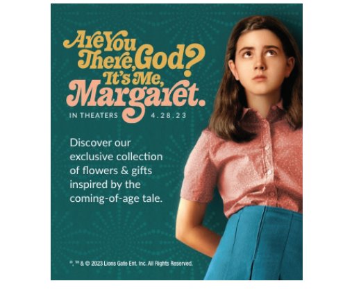 1-800-Flowers Are You There God It's Me Margaret Sweepstakes - Win A Family Trip For Four To Cancun, Mexico