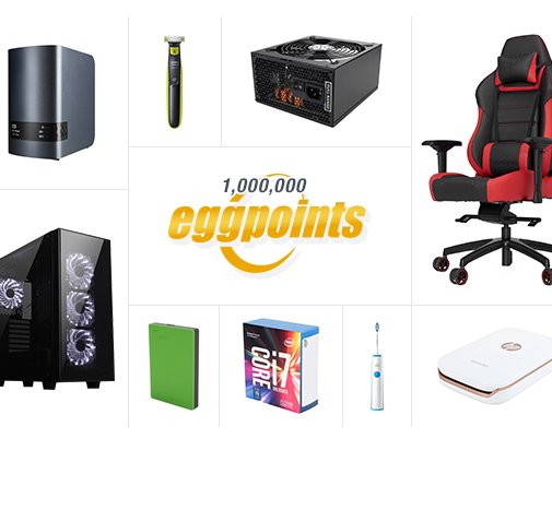 1 Million EggPoints & Weekly Prizes