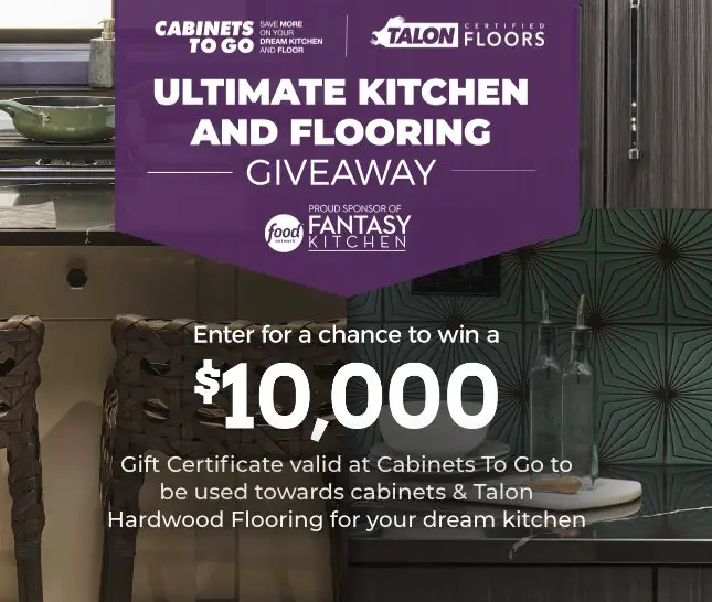 $10,000 Cabinets to Go Gift Card