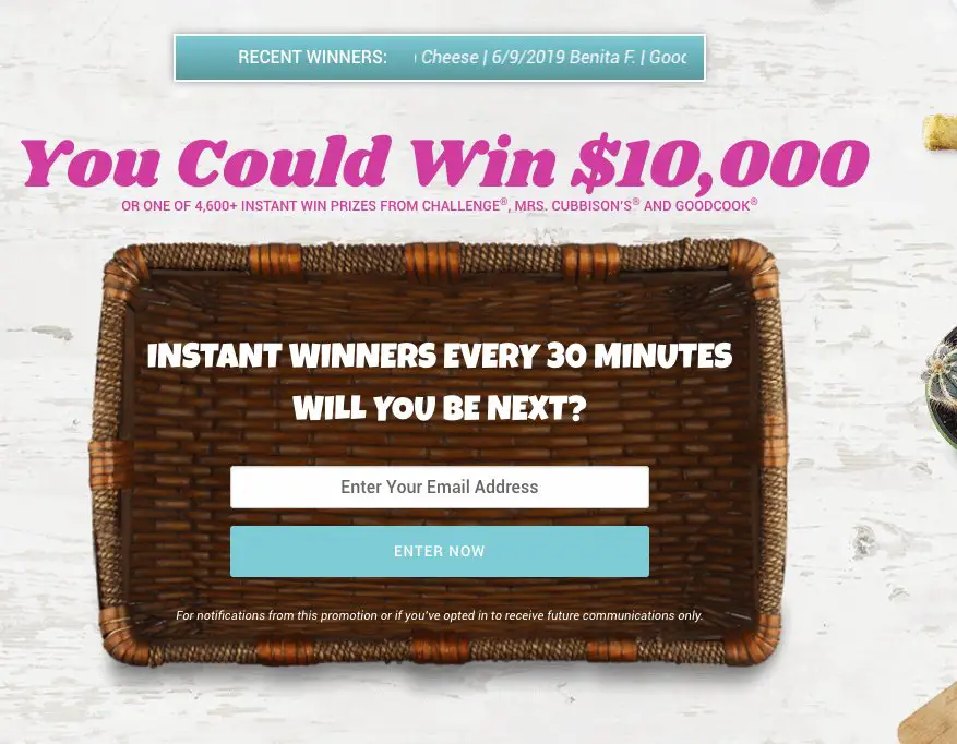$10,000 Challenge Real Summer, Real Flavor Instant Win Game