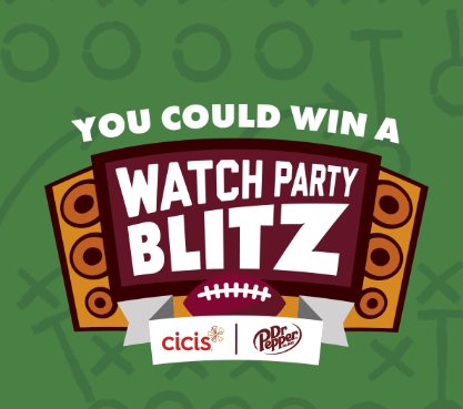 $10,000 CiCis Watch Party Blitz Giveaway