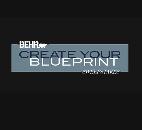 $10,000 Create Your Blueprint Sweepstakes