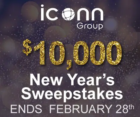 $10,000 Iconn Group New Years Sweepstakes 2019