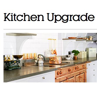 $10,000 Kitchen Upgrade Sweepstakes