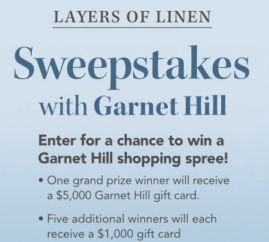 $10,000 Layers of Linen