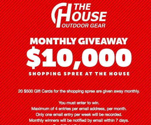 $10,000 Monthly Giveaway