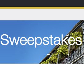 $10,000 New Orleans Vacation Sweepstakes