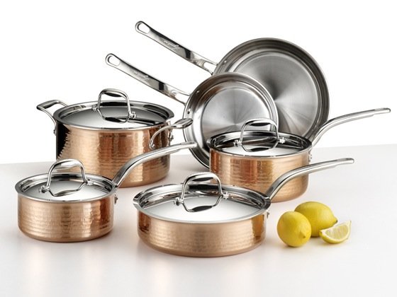 Win a 10-Piece Lagostina Hammered Martellata Copper Cookware Set!