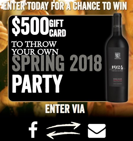 10 Prizes: $500 Gift Card