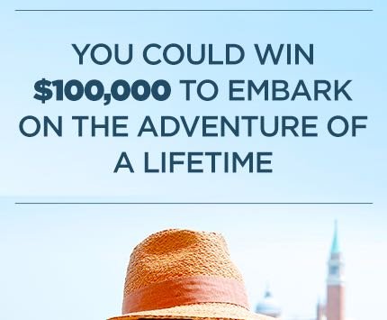$100,000 Around the World Sweepstakes