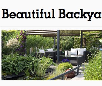 $100,000 Beautiful Backyard Sweepstakes