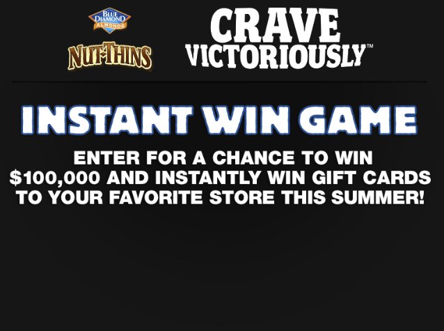 $100,000 Instant Win Game & Sweepstakes