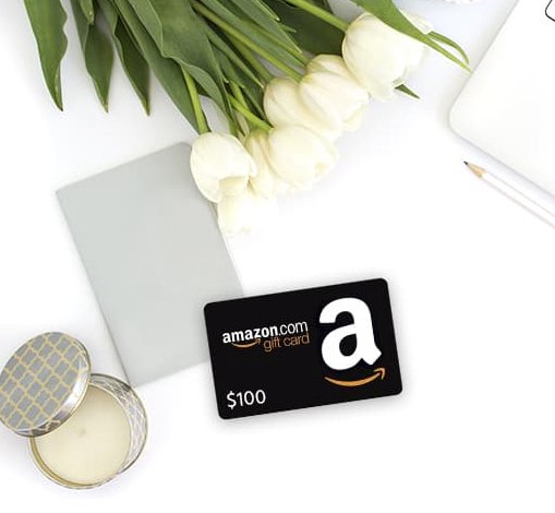 $100 Amazon gift card