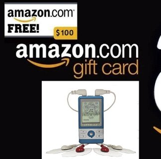 $100 Amazon gift card and SantaMedical PM-470 Tens Unit