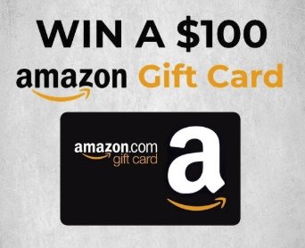 $100 Amazon Gift Card Giveaway