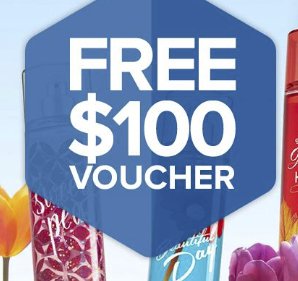 $100 Bath and Body Products Gift Voucher
