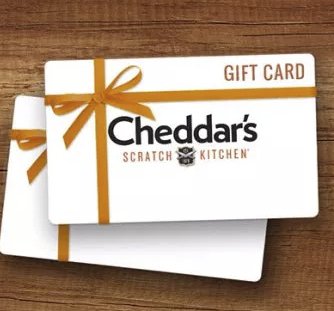 $100 Cheddars Gift Card Sweepstakes