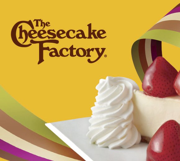 $100 Cheesecake Factory Gift Card Sweepstakes