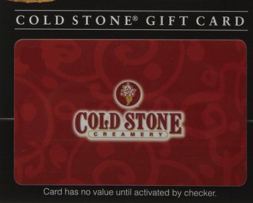 $100 Cold Stone Creamery Gift Card Sweepstakes