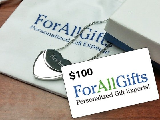 $100 ForAllGifts.com Gift Card Sweepstakes