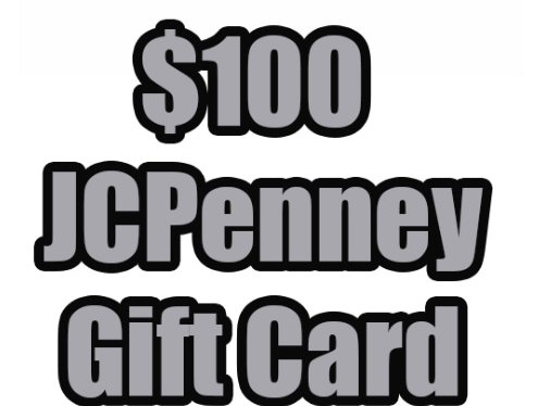 $100 JCPenney Gift Card Giveaway