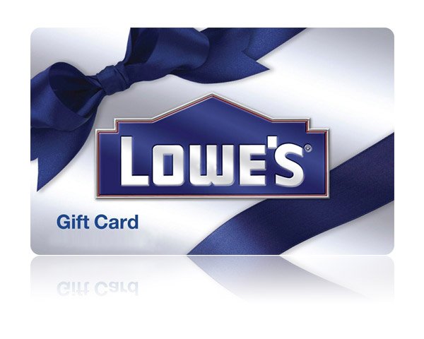 $100 Lowes Gift Card Giveaway