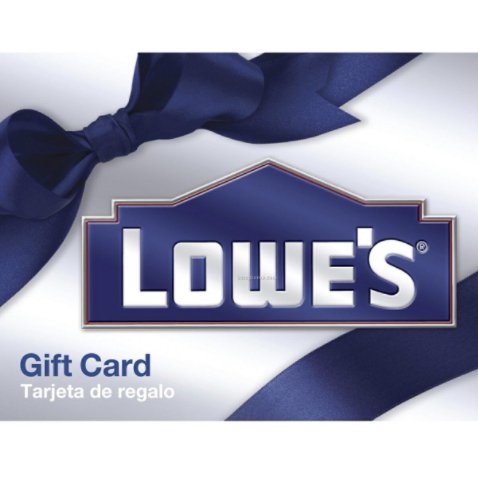 $100 Lowes Gift Card Giveaway