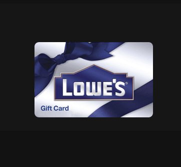 $100 Lowes Gift Card Sweepstakes