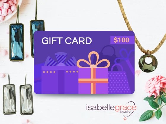 $100 Isabelle Grace Jewelry Gift Card Sweepstakes