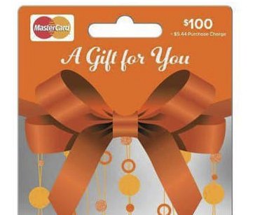 $100 MasterCard Gift Card Giveaway