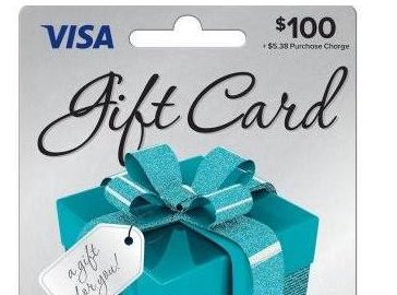 $100 Visa Gift Card