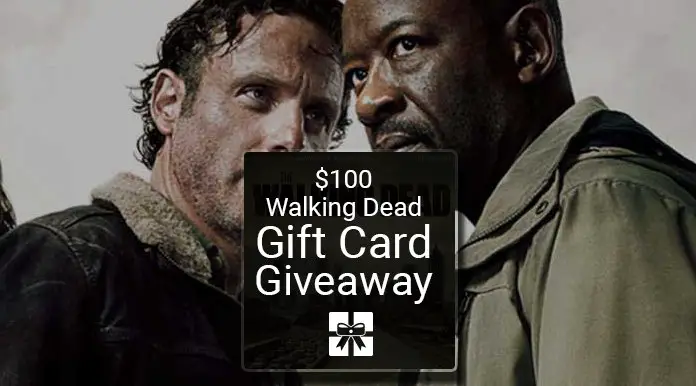 $100 Walking Dead Gift Card Giveaway!