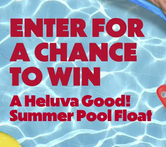 100 Winners, Pool Float Sweepstakes