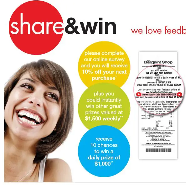 $1000 Daily, 10 Chances!