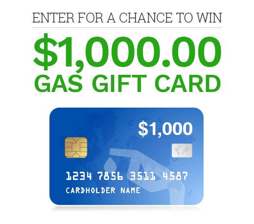 $1,000 Gas Gift Card! YES, FREE!