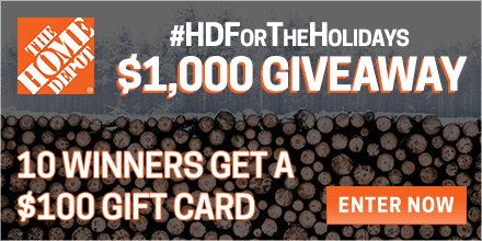 $1,000 Home Depot Gift Card