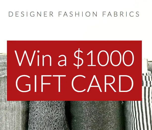 $1,000 Marcy Tilton Fabrics Gift Card