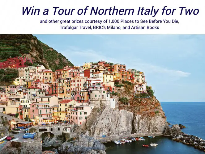 1000 Places Italian Sweepstakes