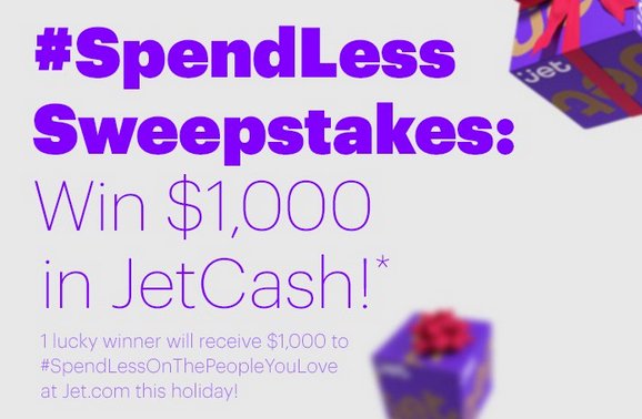 $1,000 #spendless Sweepstakes!