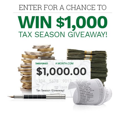 $1,000 for Tax Season