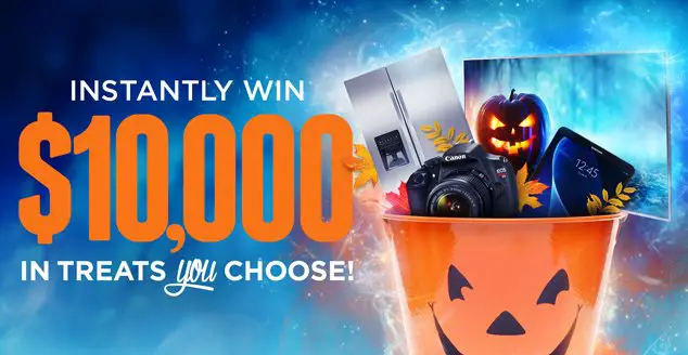 $10,000 Bag of Treats Instant Win Game!