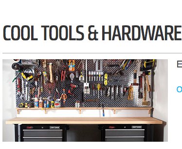 $10,000 Cool Tools Check