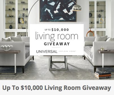 $10,000 Living Room Giveaway